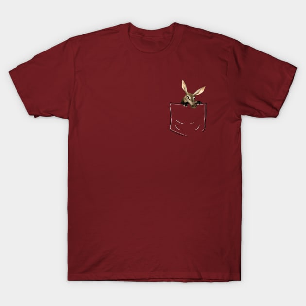 Aardvark in my pocket! T-Shirt by madmonkey